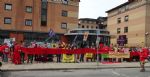 Anti-Fracking Red Line Protest Manchester